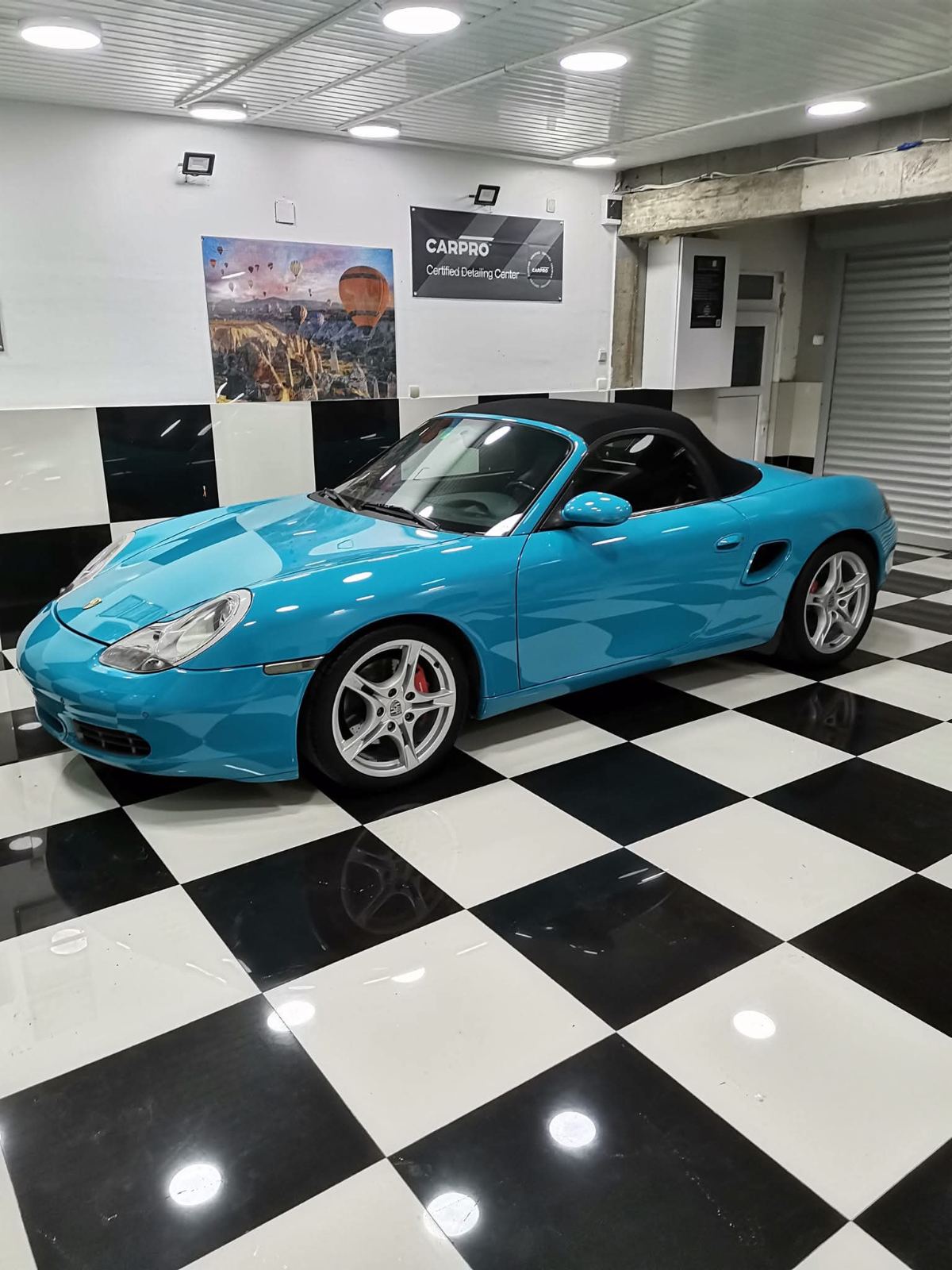 Porsche Boxster Višeslojno Poliranje i Korekcija Laka